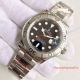 Replica Rolex Yachtmaster Watch Stainless Steel Black Face Noob Factory 2_th.jpg